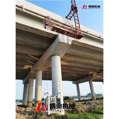 福建高速公路桥梁泄水管安装车 雨水管安装台车