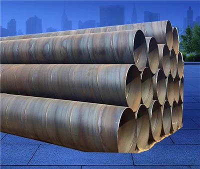 福建 福州 Q235B/Q345B 螺旋钢管 大口径双面埋弧焊 **给排水排污工程防腐钢管