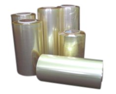 1500 m Handfolie PVC, 30 cm transparent, 10 my, Kern 76 mm
