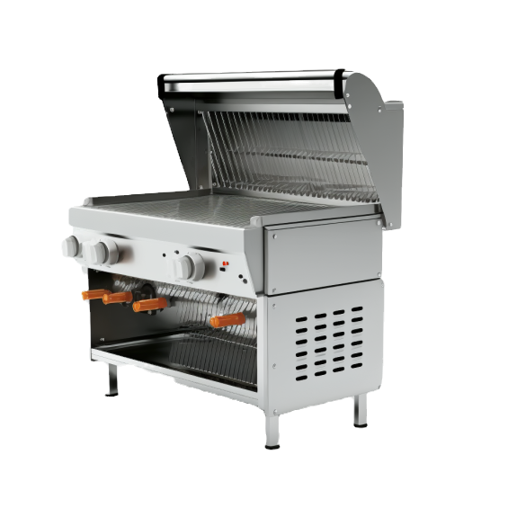 Barbecue grill with Smoker_edited.png