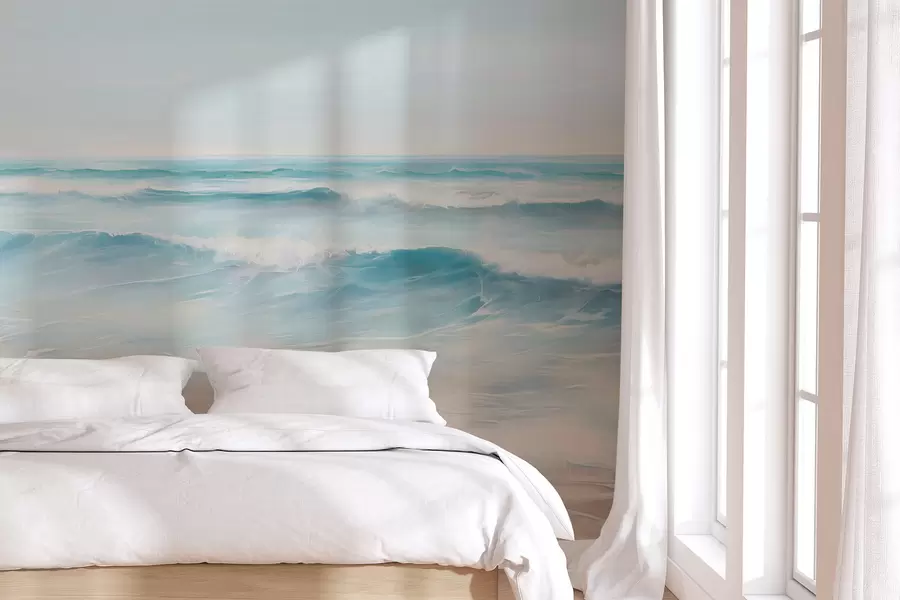 Carta da parati Mare Imitazione di paesaggio marino