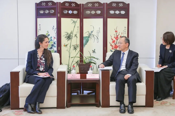 French IP Counselor visits Shanghai Intellectual Property Administration